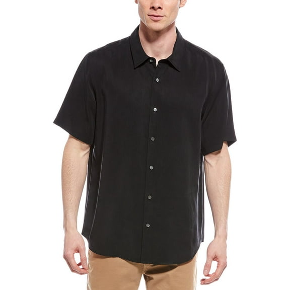 Theory mens Irving Shirt, s, Black
