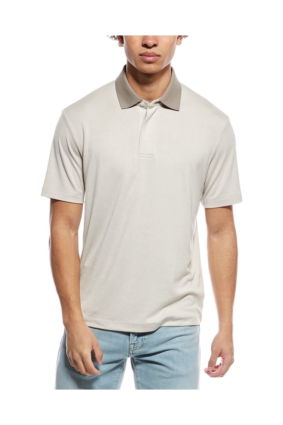 mens Kayser Polo Shirt, l, White