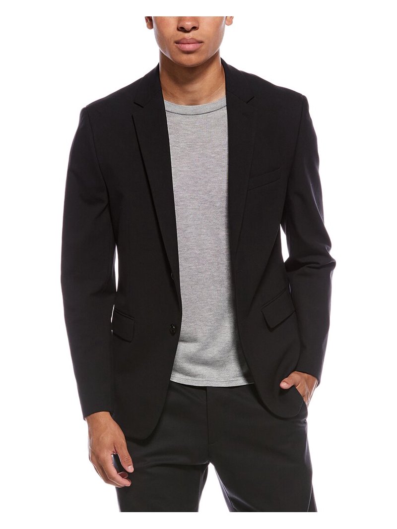 Theory mens Morton Blazer, 40R, Black - Walmart.com
