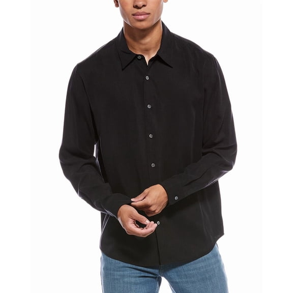 Theory mens  Noll Shirt, l, Black