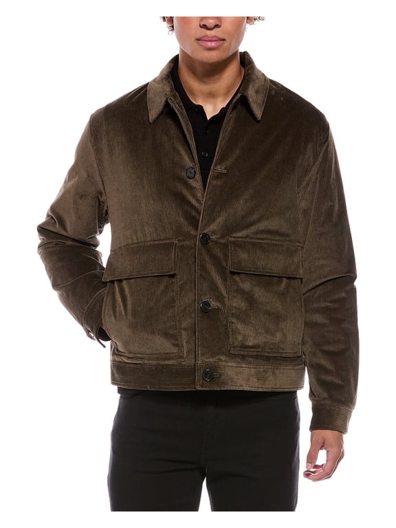 mens Patch Pocket Jacket, XL, Green