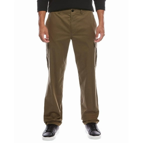 Theory mens Straight Cargo Pant, 31, Green