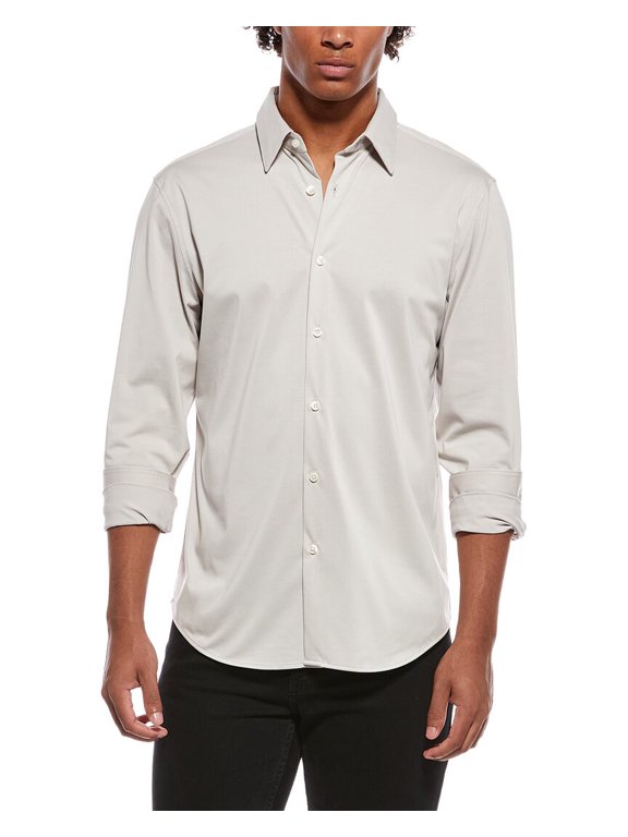 mens Sylvain ND Structure Woven Shirt, l
