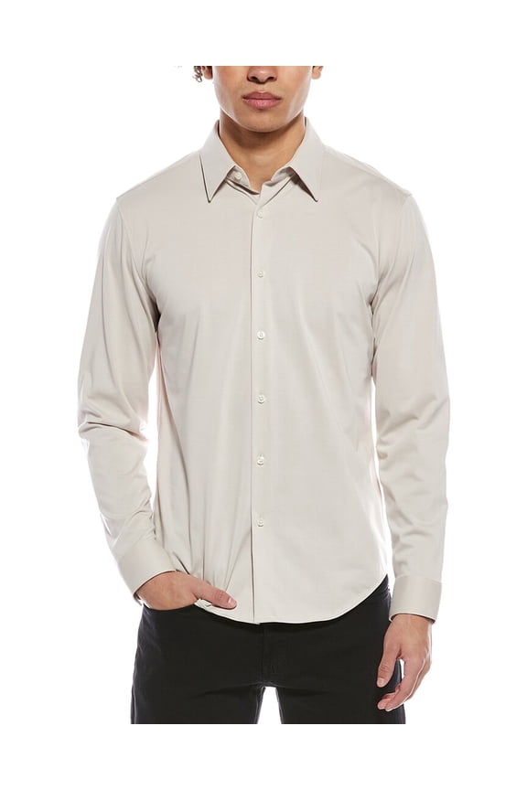 mens  Sylvain ND.Structure Woven Shirt, s, White