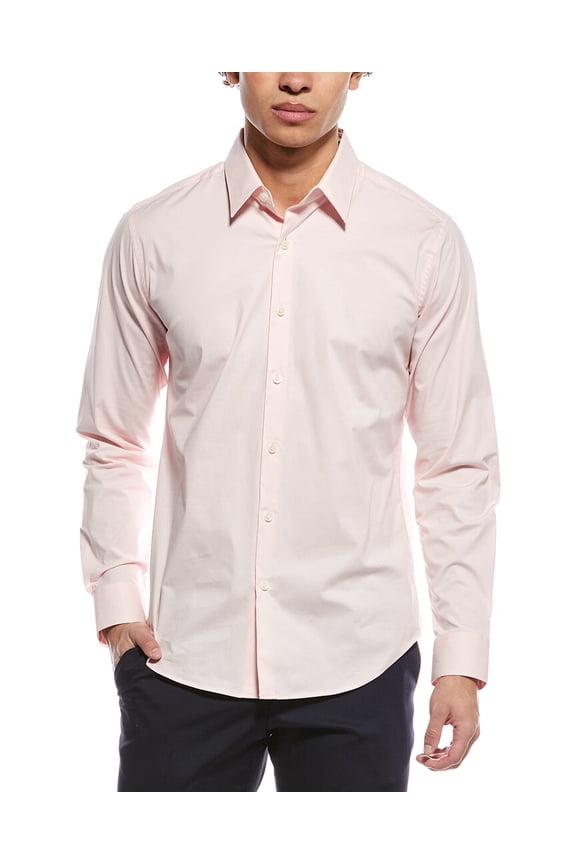 mens Sylvain Shirt, XL, Pink