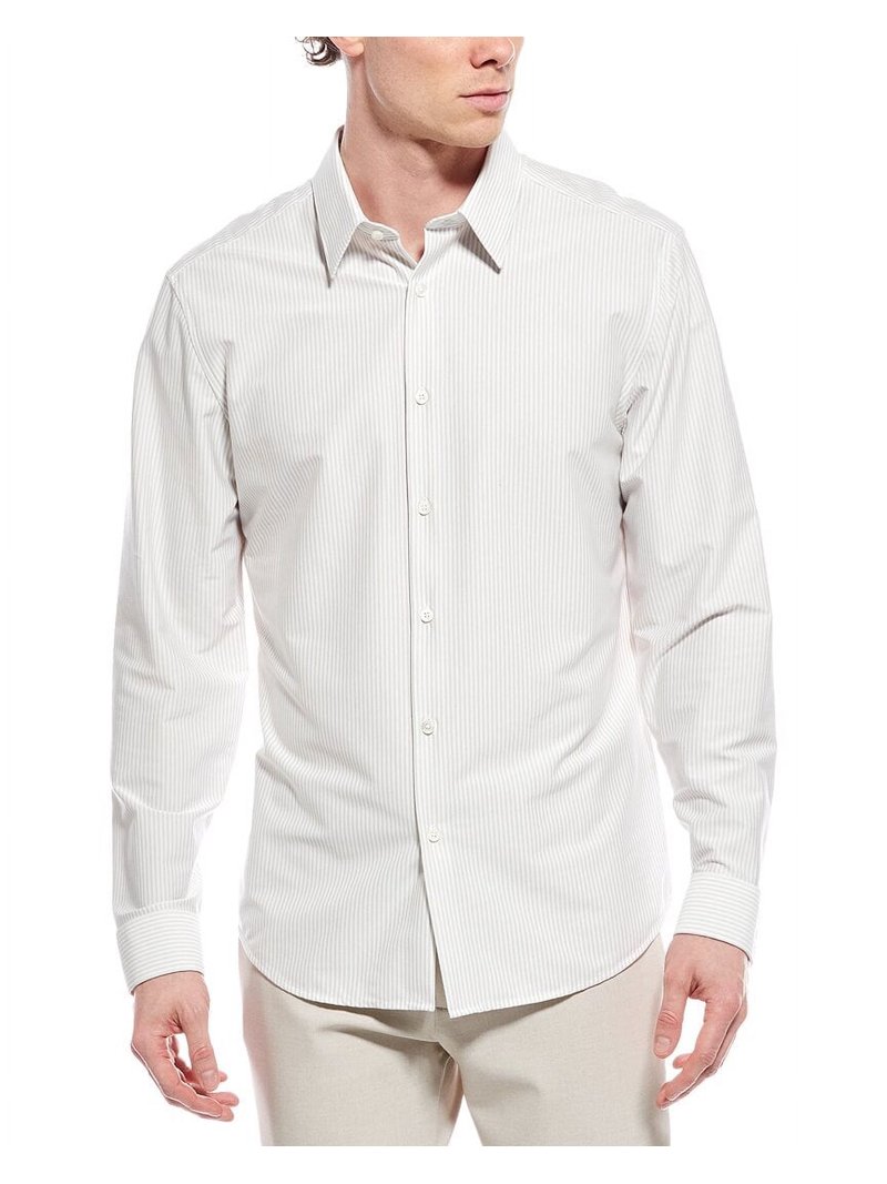 Theory mens Sylvain Shirt, s, White - Walmart.com