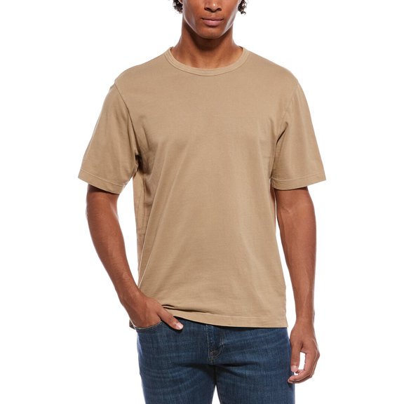 Theory mens  Tinted T-Shirt, XL, Brown
