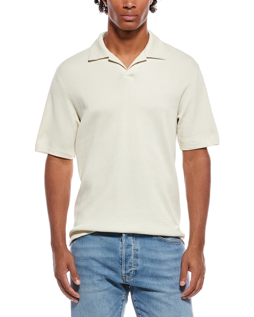 Theory Waffle Polo Shirt Men's