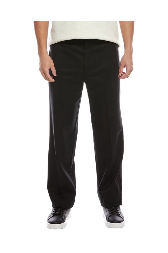 mens Wool-Blend Pant, 34, Black