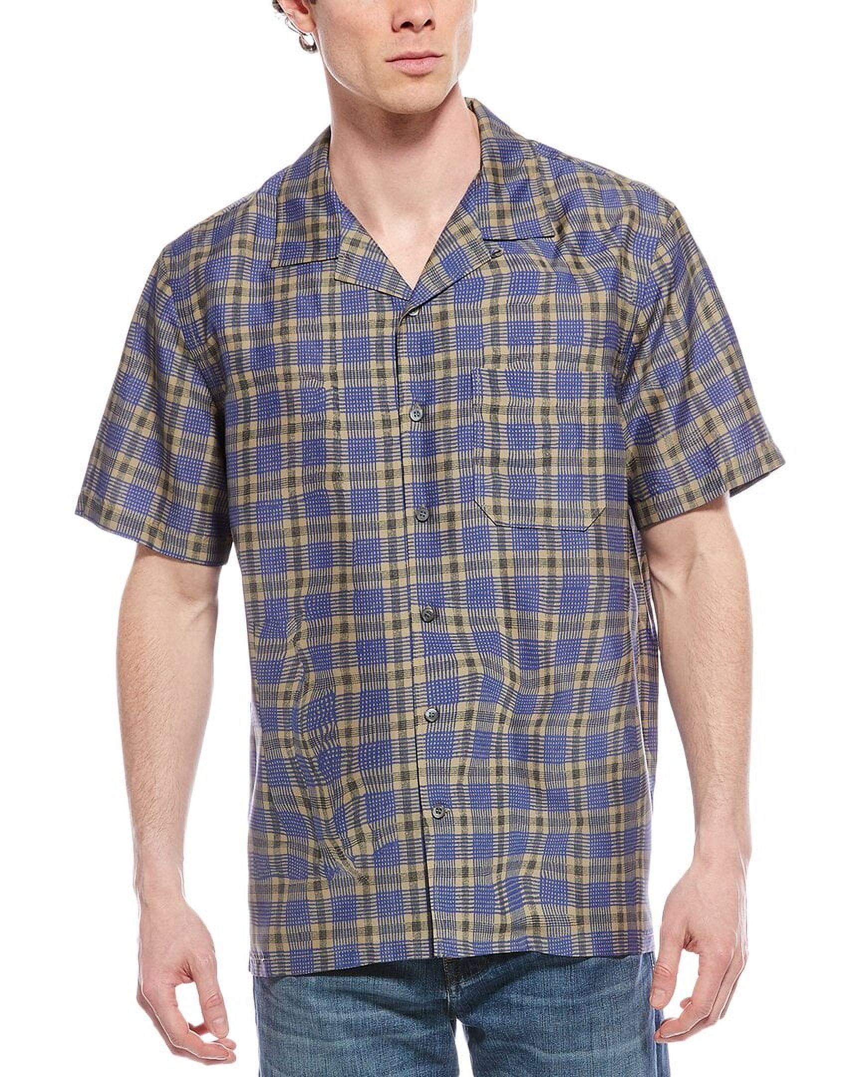 mens theory dress shirts Jesi Wool Button-Up Shirt