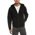 thumbnail image 1 of Theory mens  Zip Hoodie, l, Black, 1 of 3
