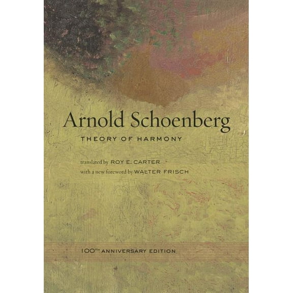 Theory of Harmony, (Paperback)