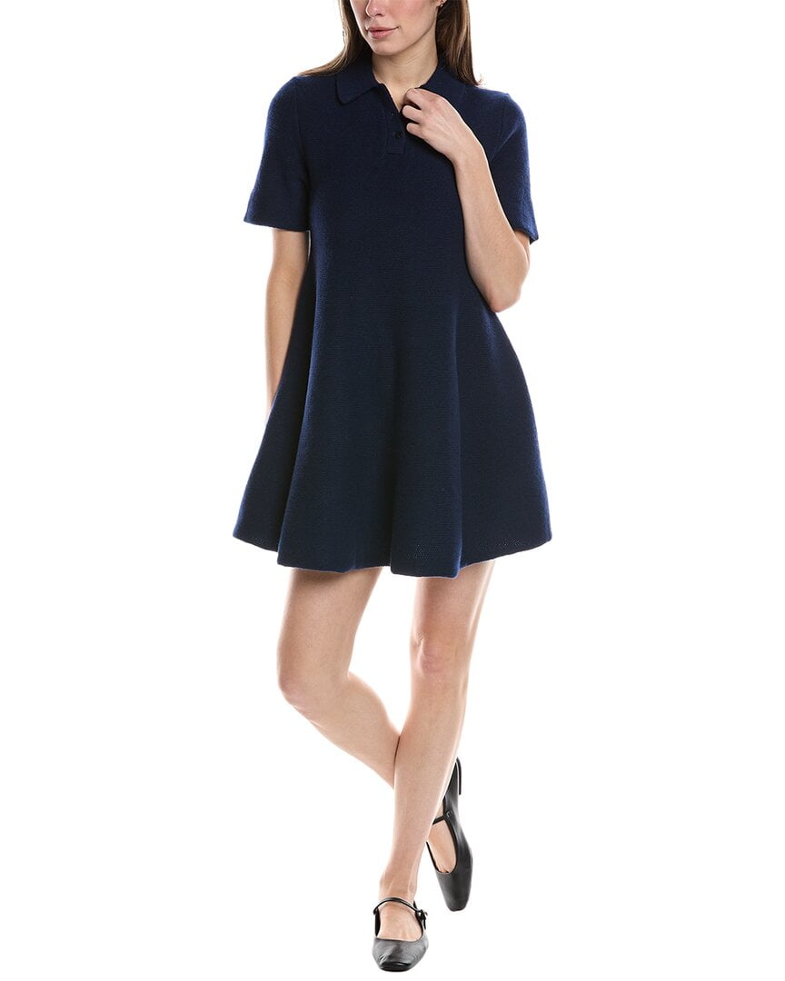 Theory 100% Cashmere 2024 Collared Knee Length Dress