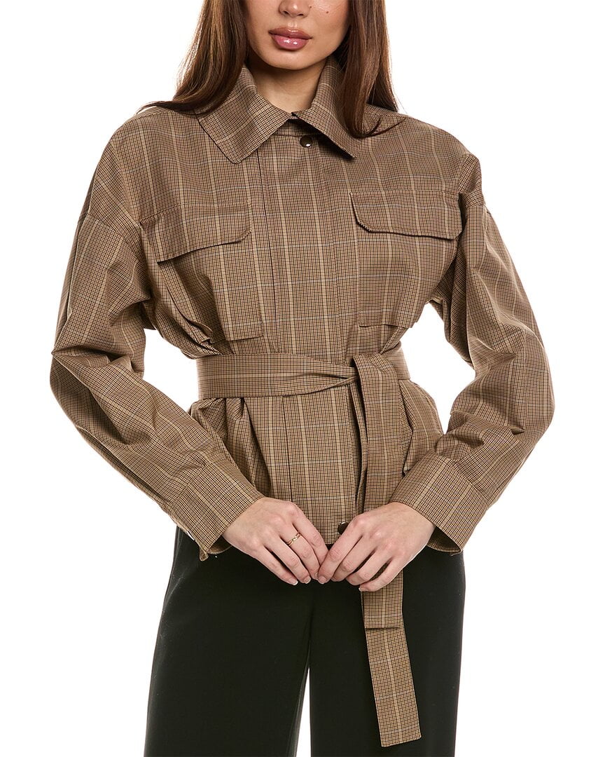 ジャケット・アウター Theory  Essential Twill Belt Cargo JKT Cotton-Nylon Twill Belted Cargo Jacket | Theory