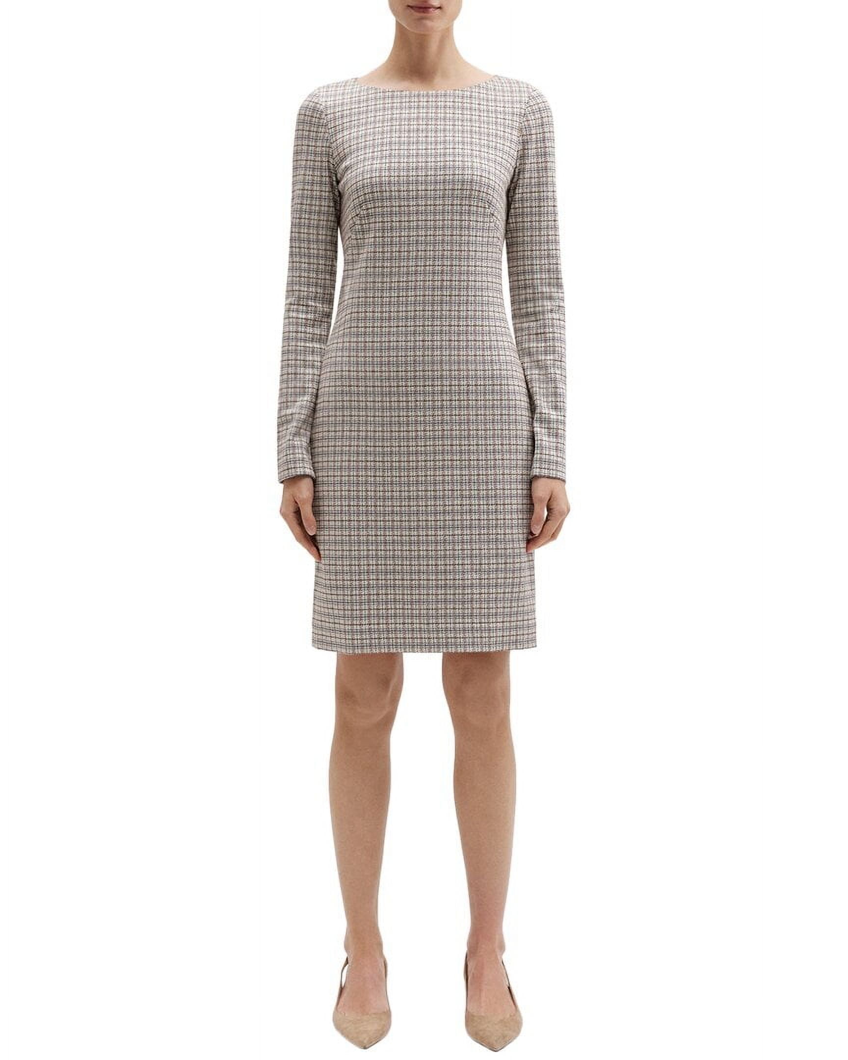 Theory womens Betty Long Sleeve Dress, 00 - Walmart.com