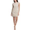 thumbnail image 1 of Theory womens  Byron Shift Dress, 10, Beige, 1 of 3