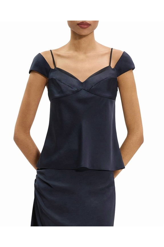 womens Cami Top, 2, Blue