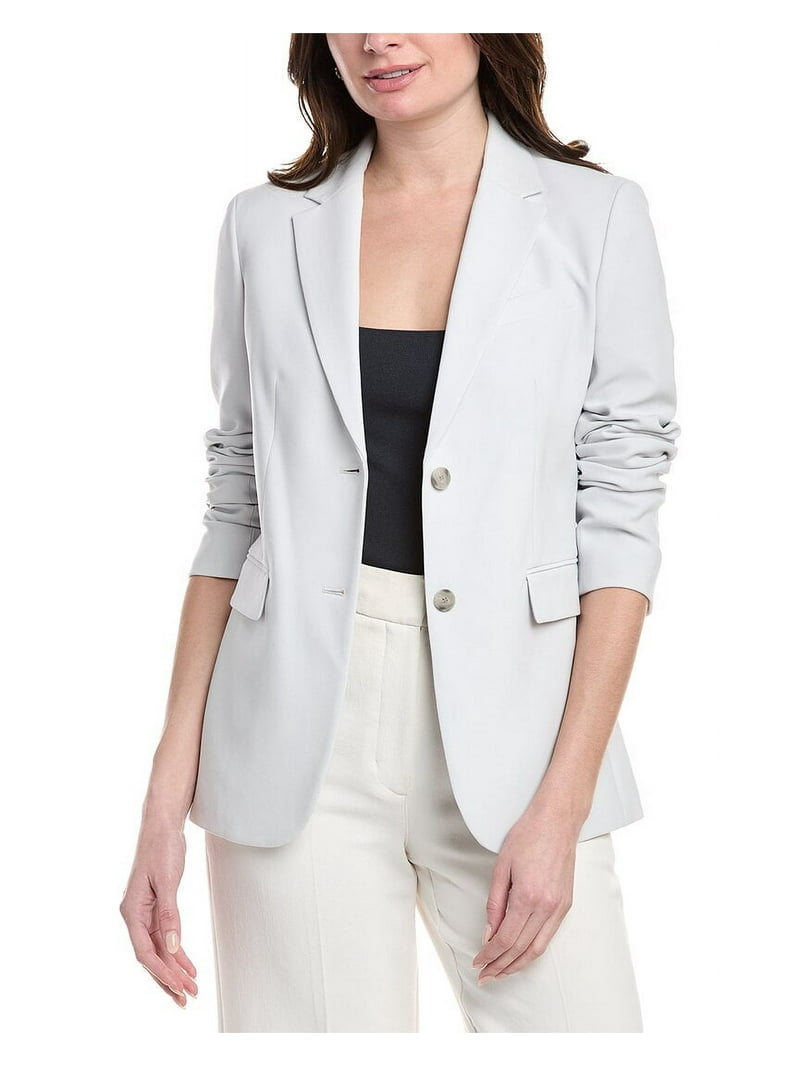 Theory womens Classic Blazer, 00, White - Walmart.com