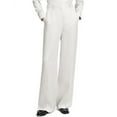 thumbnail image 1 of Theory womens  Classic Linen-Blend Straight Pant, 8, 1 of 3