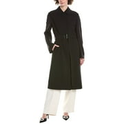 THEORY womens Clean Car Coat, s, Black