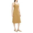 thumbnail image 1 of Theory womens  Crossback Linen-Blend Midi Dress, 12, 1 of 3