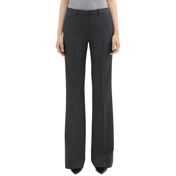 Theory womens  Demitria Traceable Wool-Blend Pant, 14