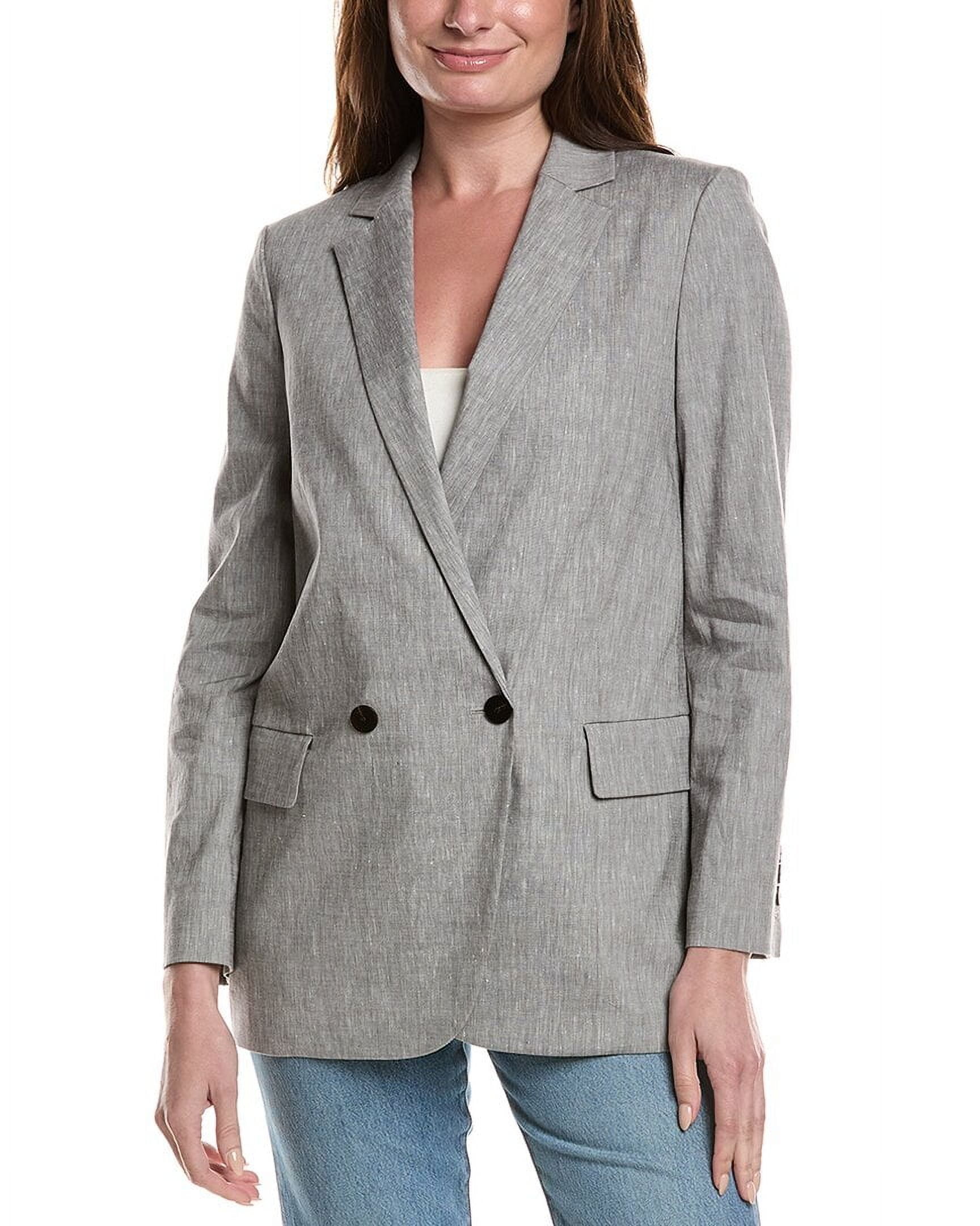 ジャケット・アウター YOUTH Oversized Double Breasted Jacket Theory womens Double Breasted Oversized Boy Jacket, 00 - Walmart.com