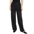 thumbnail image 1 of Theory womens  Drawcord Pull On Pant, s, Black, 1 of 3