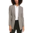 thumbnail image 1 of Theory womens  Etiennette Wool-Blend Blazer, 4, Grey, 1 of 3