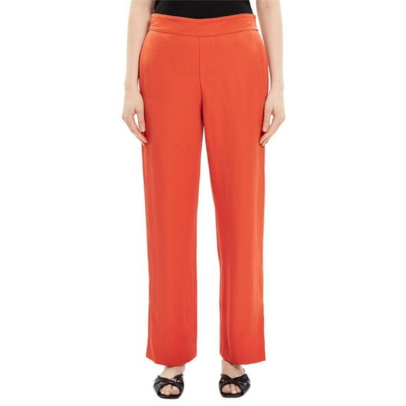 Theory womens  Jolinta Summer Linen-Blend Pant, 6