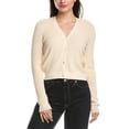 thumbnail image 1 of Theory womens  Lace Trim Cardigan, s, White, 1 of 3