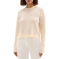 thumbnail image 1 of Theory womens  Ottoman Crew Sweater, m, White, 1 of 3