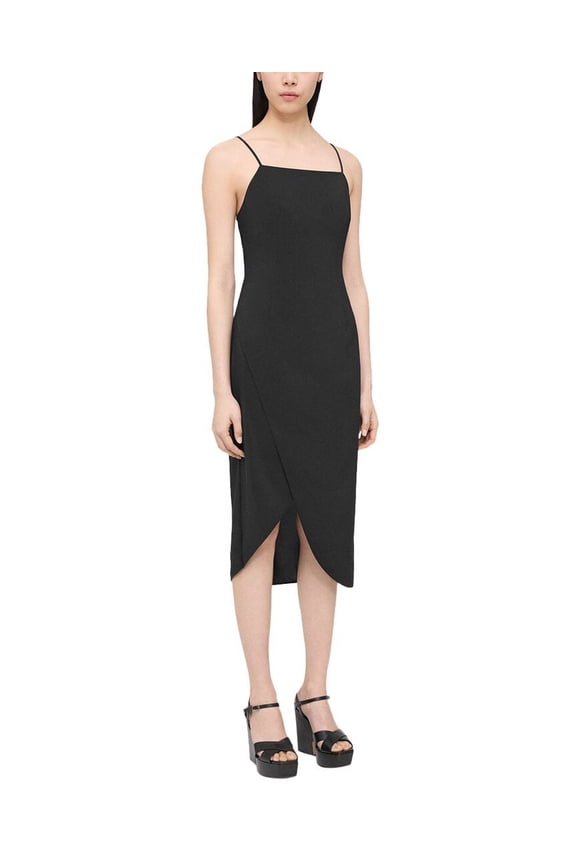 womens Overlap Dress, 0