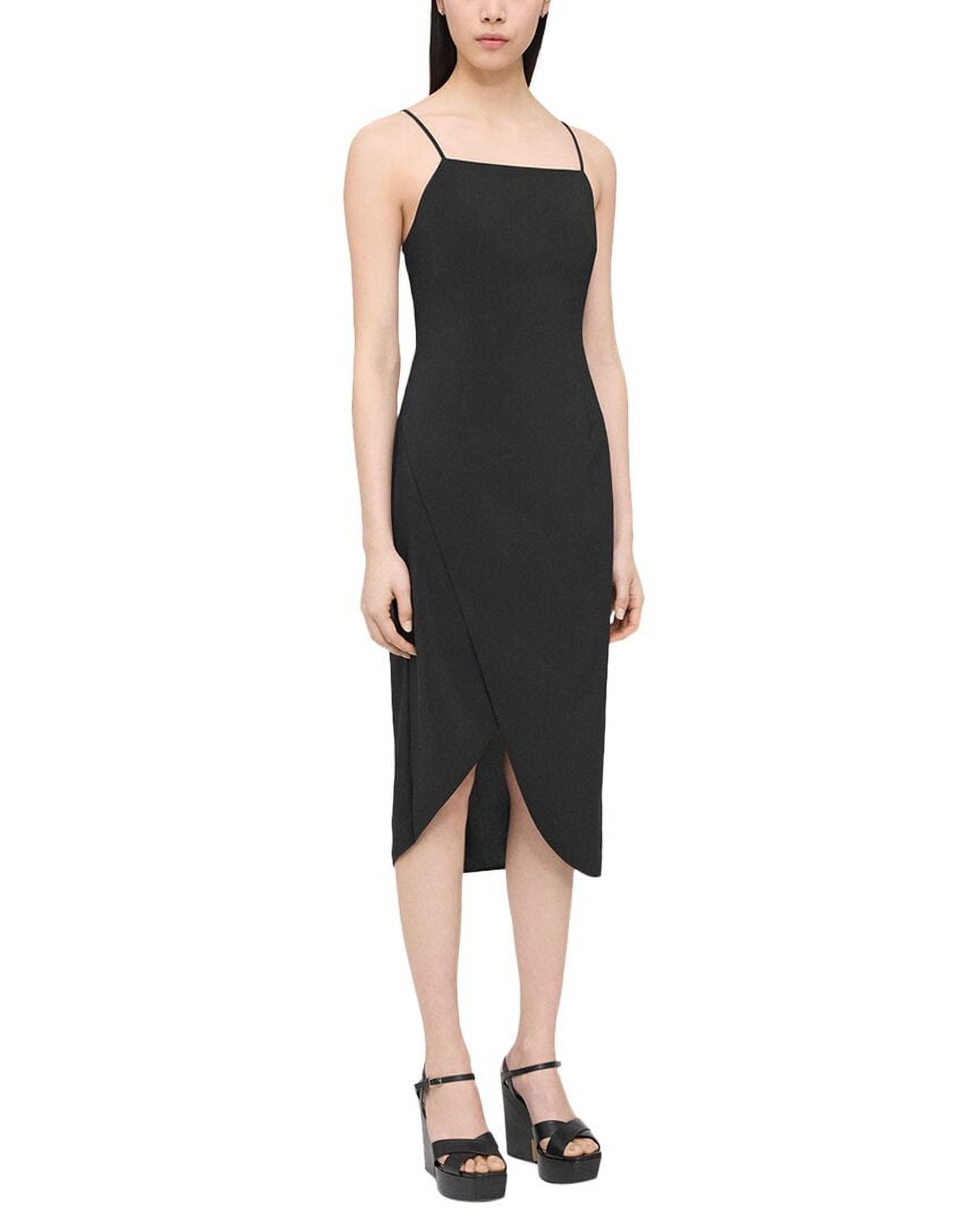 サマーセール‼️Theory Mod Denim Aline Wrap Dress Theory Sleeveless A-Line Wrap Dress | Neiman Marcus
