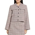 thumbnail image 1 of Theory womens  Patch Crop Jacket, 6, Pink, 1 of 3
