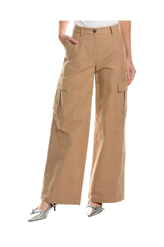 womens Relax Cargo Pant, 2, Tan