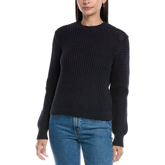 Theory womens  RickRack Stitch Sweater, s, Blue