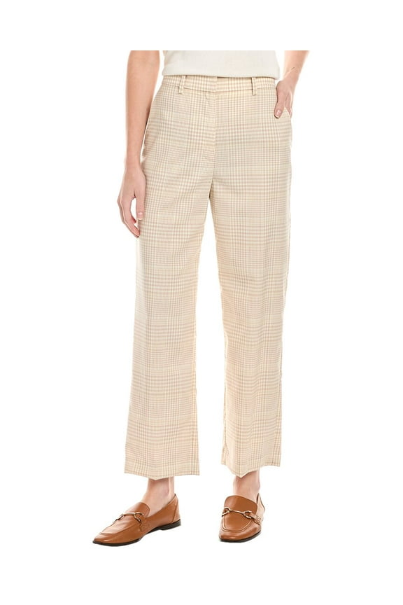 womens  Roswell Wool Pant, 0, Beige