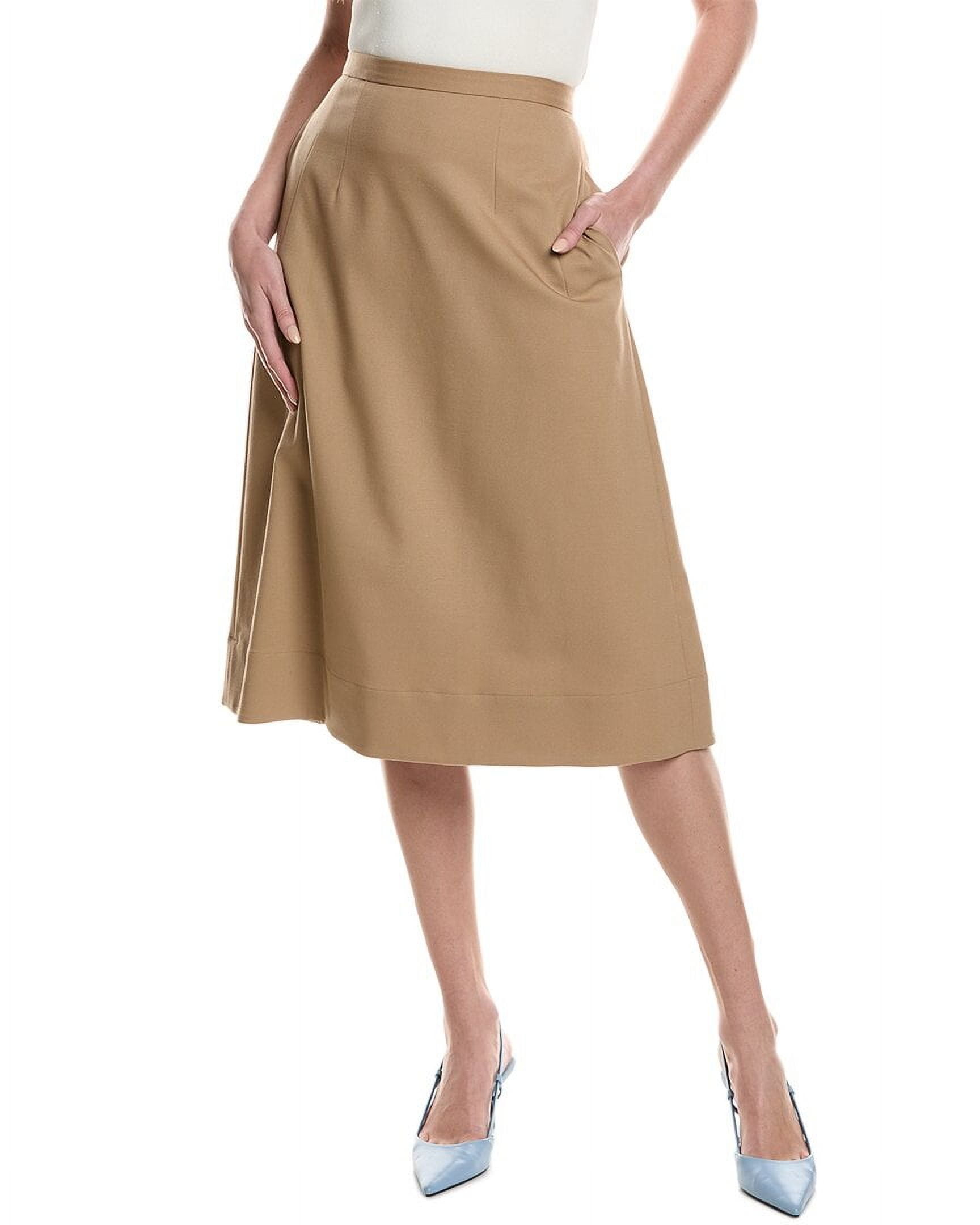 Theory womens Rounded Wool-Blend Midi Dress, 6 - Walmart.com