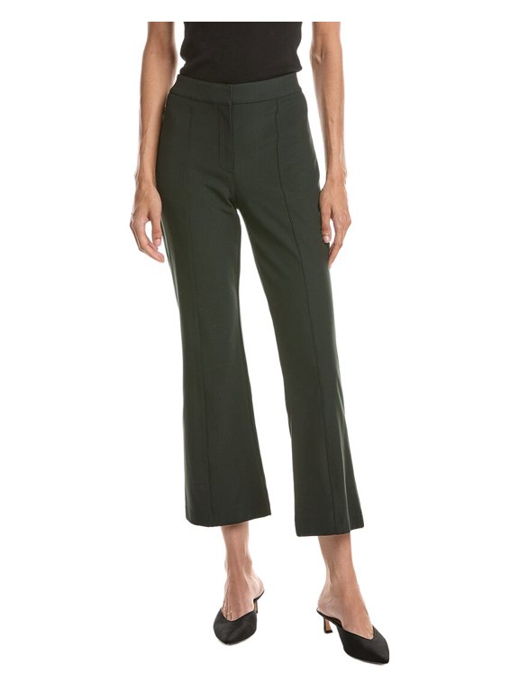 womens Seamed Kick Pant, 2, Green