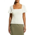 thumbnail image 1 of Theory womens  Smocked Top, p, 1 of 3