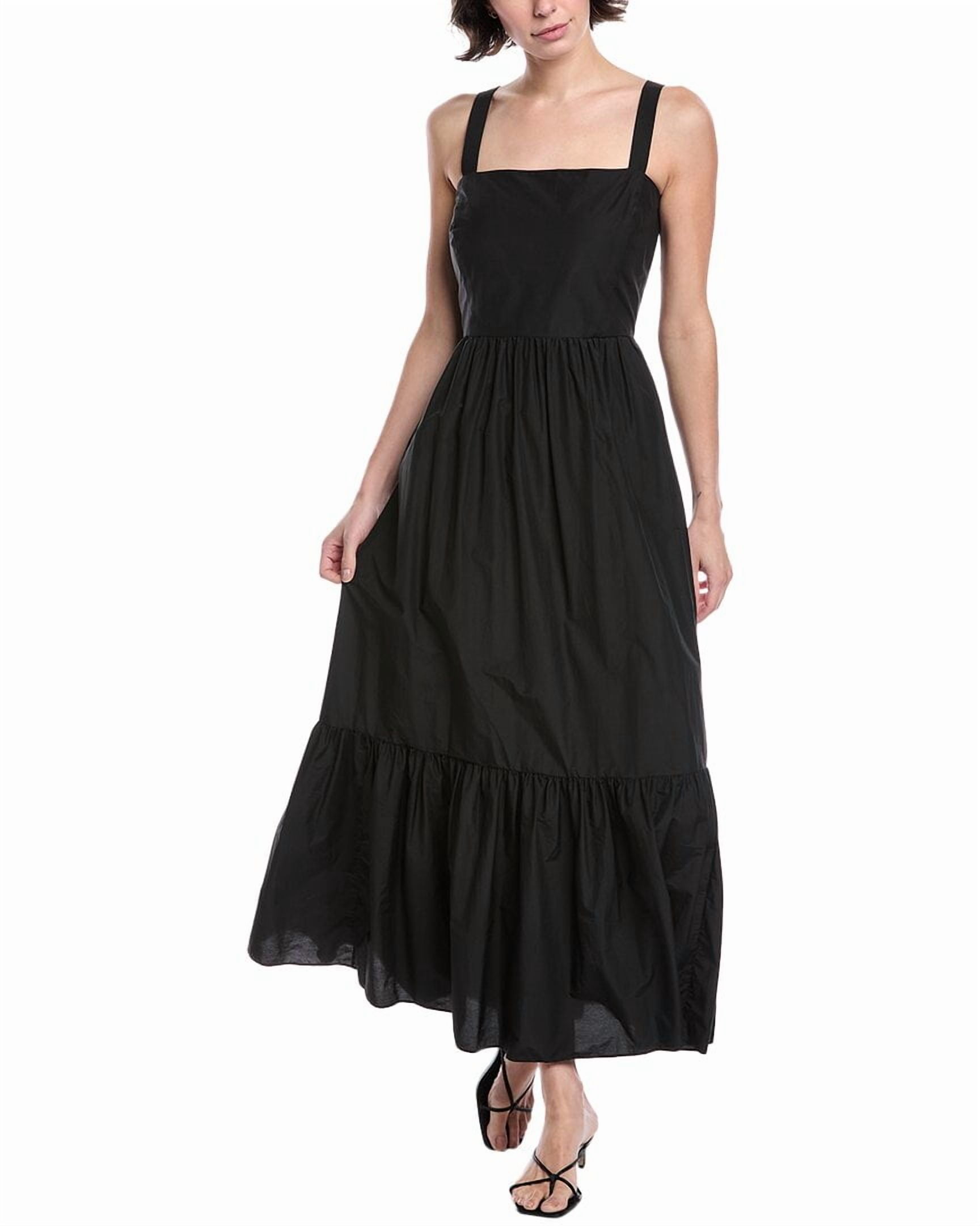 Occasion Wear Dress Theory Women's Convertible Strap Tiered Midi Dress - Fitted Top With Pockets Women's Tiered Midi Dress Occasion Wear Dress Theory Women's Convertible Strap Tiered Midi Dress - Fitted Top With Pockets Women's Tiered Midi Dress