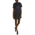 thumbnail image 1 of Theory womens  T-Shirt Dress, l, Blue, 1 of 3