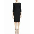 thumbnail image 1 of Theory womens  Wool-Blend Varetta Dress, 00, Black, 1 of 3