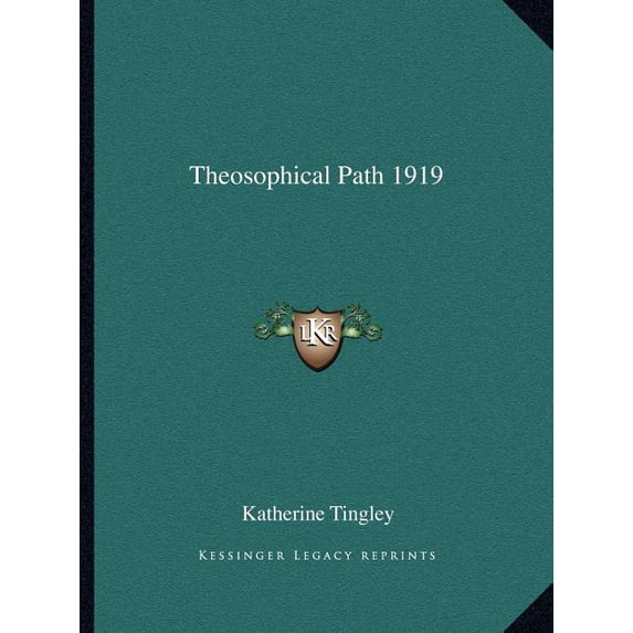 Theosophical Path 1919 (Paperback)