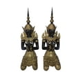 thumbnail image 1 of Nifao Thepphanom Made of Bronze with gold finish statue – Home Decor Sculpture, 9"L x 10"W x 29"H, 1 of 12