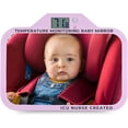 thumbnail image 1 of TherMOMirror Baby Car Seat Mirror with Temperature Display | Essential for Newborns | Perfect Baby Registry Gift | 4 Colors (Pink), 1 of 7