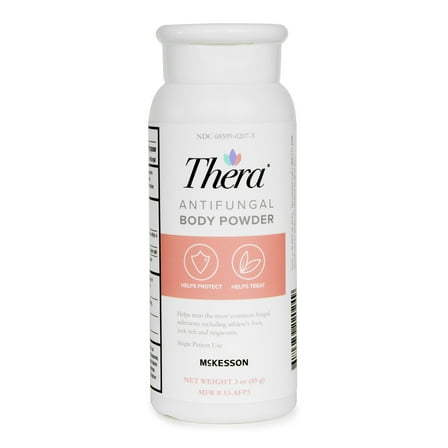 Thera Antifungal Body Powder for Athlete's Foot, Ringworm - 3 oz, 1 Count