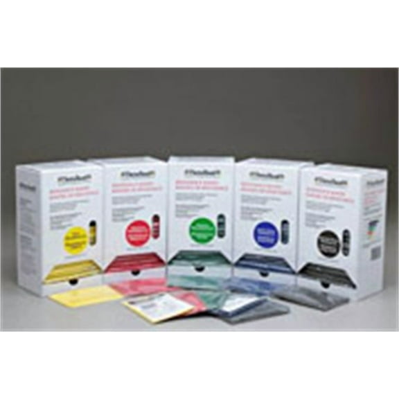 Thera-Band 30-Pack Dispenser of 5 ft. Bands Yellow