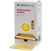 THERABAND 30-Pack Dispenser of 5 ft. Bands Yellow